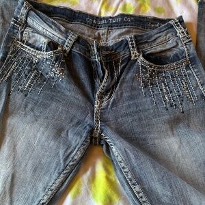 Cowgirl Tuff Crystal Waterfall Jeans